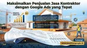 Maksimalkan Penjualan Jasa Kontraktor dengan Google Ads yang Tepat