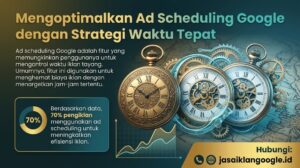 Mengoptimalkan Ad Scheduling Google dengan Strategi Waktu Tepat