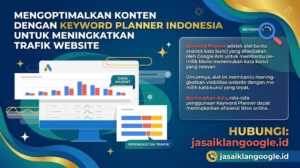 Mengoptimalkan Konten dengan Keyword Planner Indonesia untuk Meningkatkan Trafik Website
